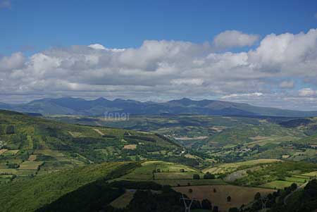 Landschaft in Galicien