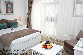 Standartzimmer des Hotels Olive Tree in Nordzypern